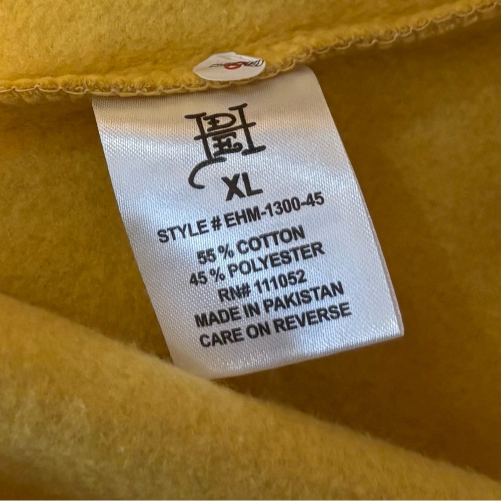 Ed Hardy Yellow Tiger Graphic Hoodie - Picture 8 of 9